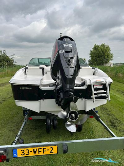 Four Winns H180 Bowrider outboard Motorbåt 2012, med Evinrude motor, Holland