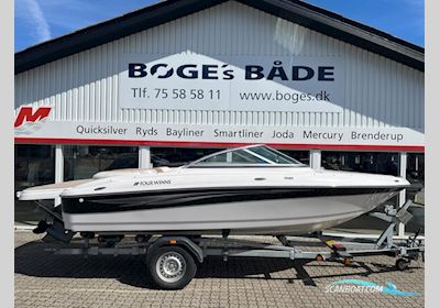 Four Winns H180 med 135 hk Volvo Penta 135 hk 3,0L 4 takt i/o og Brenderup bådtrailer - ENGROS SALG  Motorbåt 2008, med Volvo Penta motor, Danmark