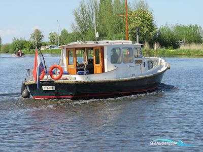 Gillissen Vlet 9.70 OK Motorbåt 1972, med Peugeot Diesel motor, Holland