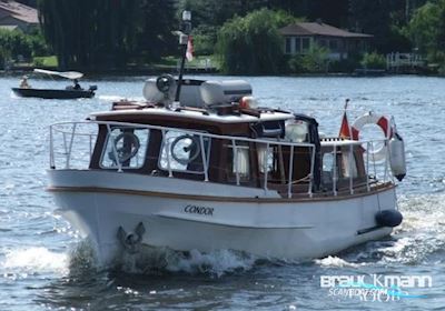 Hatecke Bootswerft Condor Motorbåt 1961, med Mercedes motor, Tyskland