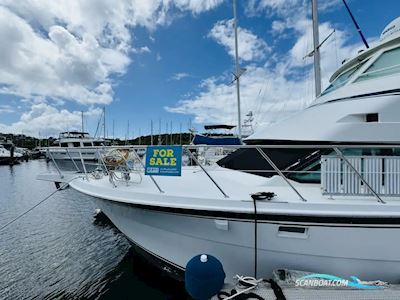 Hatteras cockpit 50 Motorbåt 1994, med Detroit motor, USA