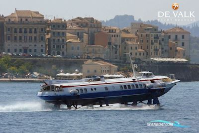 Hydrofoil Dsc Cometa 35m Flying Dolphin Motorbåt 1981, med Sudoimport Russia motor, Grekland