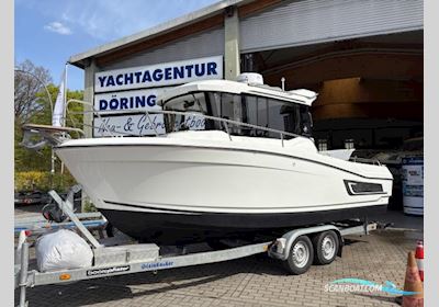 Jeanneau Merry Fisher 695 Marlin, Modell 2020, Berlin, Neuwertig Motorbåt 2019, med Yamaha F150Detl ca. 150 PS motor, Tyskland