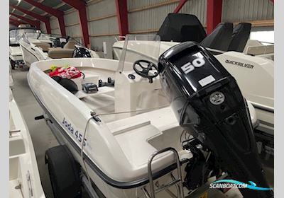 Joda 455 med Mercury F50 EFI ELPT samt Brenderup trailer Motorbåt 2025, med Mercury motor, Danmark