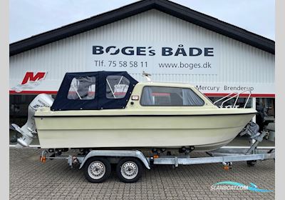 Jofa Winth 555 HT Med 90 hk Honda-Efi 4 Takt og 1600 kg Brenderup Bådtrailer Motorbåt 2025, med Honda motor, Danmark