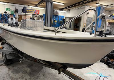 Kegnæs 470 HE Motorbåt 2000, med Honda BF60A motor, Danmark