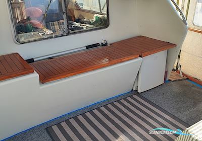 Klassisk tysk motor yacht Motorbåt 1976, med Cummins  motor, Danmark