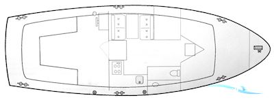 Langenberg Vlet 10.30 OK Motorbåt 2004, med Mitsubishi<br />S4S-DT motor, Holland