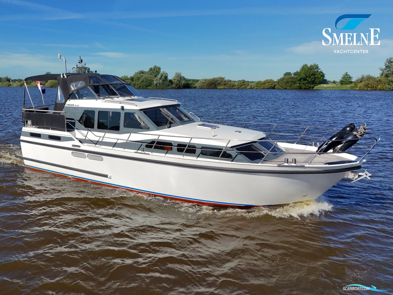 Linssen 40 SE Motorbåt 1992, med Volvo Penta, Tamd61A motor, Holland
