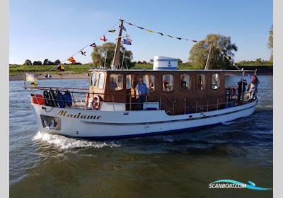 MUIDEN Classic Motoryacht Motorbåt 1949, med MAN motor, Tyskland
