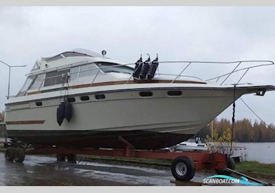 Nidelv 4000 Cabincruiser FB Motorbåt 1989, med Volvo Penta AD41 B motor, Sverige