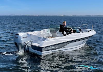 Olympic 520 Bowrider Motorbåt 2026, med Honda BF 100 motor, Danmark