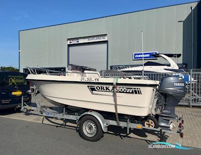 Orka Visboot 500 CC Hobim Boats Motorbåt 2004, med Yamaha motor, Holland