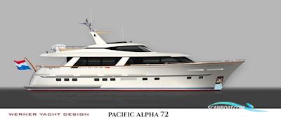 Pacific Alpha 72 Motorbåt 2024, med 2 x Volvo Penta or John Deere motor, Holland