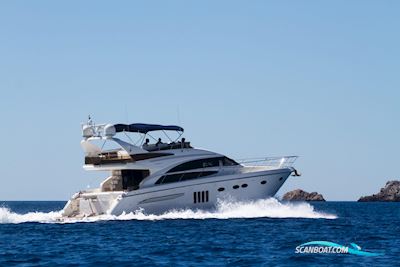 Princess 62 Flybridge Motorbåt 2008, med Caterpillar motor, Kroatien