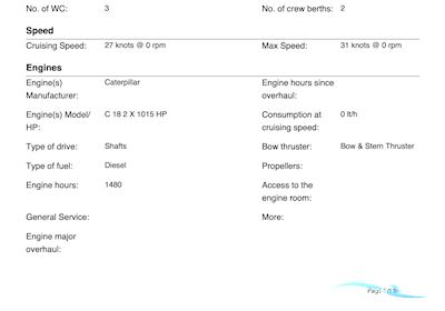 Princess 62 Motorbåt 2008, med Caterpillar C 18 motor, Grekland