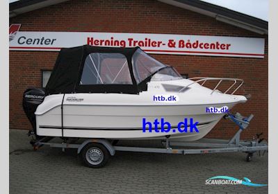 Quicksilver 470 Cruiser m/Mercury F50 hk EFI 4-takt og Brenderup bådtrailer Motorbåt 2011, med Mercury motor, Danmark