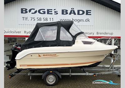 Quicksilver 470 Cruiser med 40 hk Mercury-EFI 4 takt og 1000 kg Brenderup bådtrailer  Motorbåt 2008, med Mercury motor, Danmark