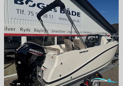 Quicksilver Activ 505 Cabin med F100 hk Mercury-EFI 2,1L og Brenderup bådtrailer Motorbåt 2017, med Mercury motor, Danmark