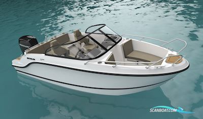 Quicksilver Activ 555 Bowrider Motorbåt 2024, med Mercury 40 hk 4-Takt motor, Danmark