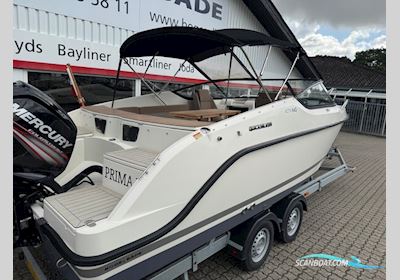 Quicksilver Activ 645 Cruiser med F115 hk Mercury-EFI 4 takt 2,1L XL og Variant Ocean 2000 bådtrailer med el-spil Motorbåt 2018, med Mercury motor, Danmark