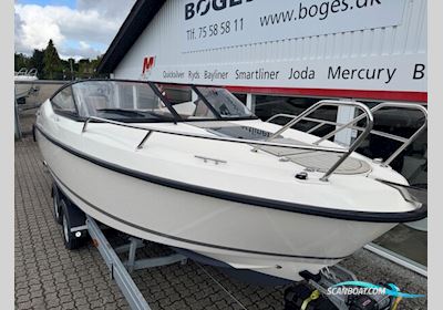Quicksilver Activ 645 Cruiser med F115 hk Mercury-EFI 4 takt 2,1L XL og Variant Ocean 2000 bådtrailer med el-spil Motorbåt 2018, med Mercury motor, Danmark