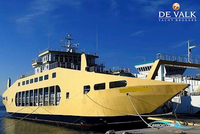 RO/Pax Double Ended Ferry 78 M Motorbåt 2018, med Caterpillar motor, Grekland
