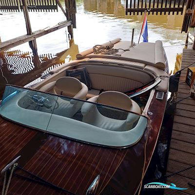 Riva Riviera Runabout Swiss Craft Motorbåt 1962, med Chevy motor, Holland