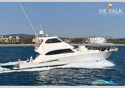 Riviera 58 Enclosed Flybridge Motorbåt 2005, med Caterpillar motor, Spanien