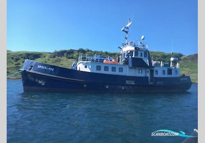 Royal Navy Converted Clovelly Class Motorbåt 1970, med Lister Blackstone motor, England