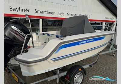 Ryds 488VI Sport Med 50 hk Mercury-Efi 4 Takt Motorbåt 2016, med Mercury motor, Danmark