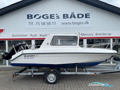 Ryds 510 MC med F60 Mercury-EFI 4 takt og Brenderup bådtrailer - Anvisningssalg Motorbåt 2001, med Mercury motor, Danmark
