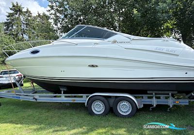 Sea Ray 240 Sundancer mit 3,5 t Ohlmeyer Trailer Motorbåt 2008, med Mercruiser  motor, Tyskland