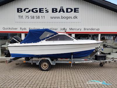 Skibsplast 17 HT Med 40 hk Mercury 4-Takt Elpt 4-Cyl. - Solgt Motorbåt 2025, med Mercury motor, Danmark