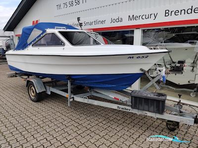 Skibsplast 17 HT Med 40 hk Mercury 4-Takt Elpt 4-Cyl. - Solgt Motorbåt 2025, med Mercury motor, Danmark