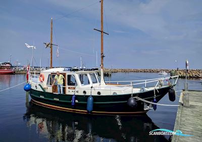 Spitsgatkotter Motorbåt 1984, med Volvo Penta MD 40 motor, Danmark