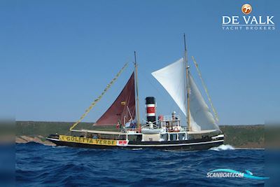 Steam Tug 31M Motorbåt 1895, med Rennoldson & Son motor, Italien