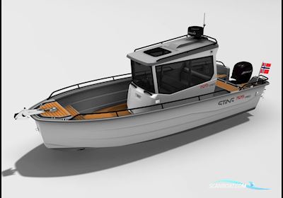 Sting 725 Pro Cabin XL Motorbåt 2025, med Tilvælges motor, Danmark