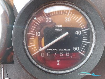 Storebro Solø 25, Meget få Motortimer Motorbåt 1975, med Volvo Penta motor, Danmark