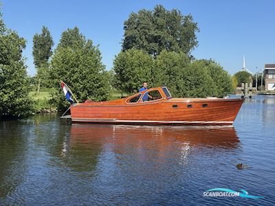 Storebro Zweedse Sloep 25 Solo Flus VOLLEDIG GERESTAUREERD Motorbåt 1963, med Yanmar motor, Holland