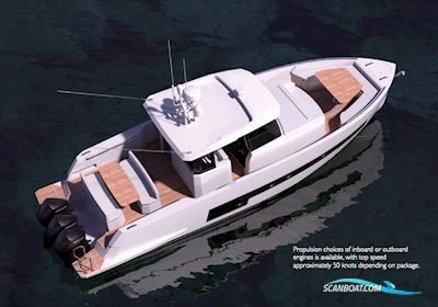 Sundeck 400 Motorbåt 2024, med Mercury motor, Monaco