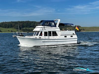 Taiwan Sundeck Trawler FuHua 39 Motorbåt 1989, med Volvo Penta TMD 41A motor, Tyskland