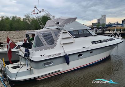 Tresfjord Ultra Flybridge Motorbåt 1988, med Volvo Penta Aqaad 41 motor, Danmark