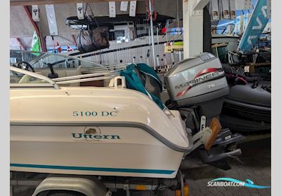 Uttern 5100 Dc Motorbåt 2000, med Marina motor, Danmark