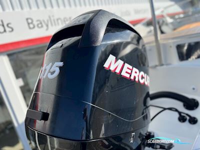 Uttern D62 med F115 Mercury-EFI 4 takt og Buggi bådtrailer Motorbåt 2014, med Mercury motor, Danmark