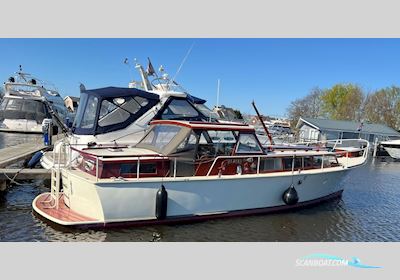 Van Lent Feadship 11.00 OK AK Motorbåt 1958, med Ford Industrie Nedalo motor, Holland