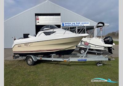 Ørnvik 510 Cruiser med Mariner F60 samt Variant trailer Motorboat 2003, with Mariner engine, Denmark