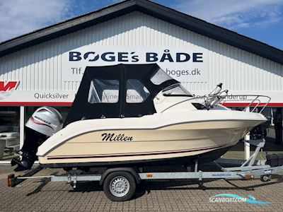 Ørnvik 540 Cruiser med 115 hk Mariner-EFI 4-takt og "ny" 1800kg Variant bådtrailer  Motorboat 2004, with Mariner engine, Denmark