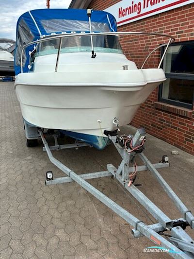 Ørnvik Fisher 435 Cabin m/Mariner F40 hk Efi 4-Takt og Brenderup Trailer - Solgt ! Motorboat 2025, with Mariner engine, Denmark