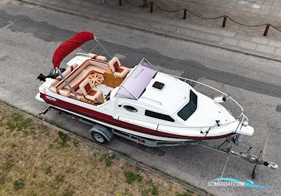 (Solgt!) Aqualine 640 Motorboat 2013, with Suzuki engine, Denmark